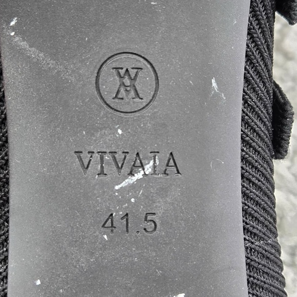 Vivaia Melody Pro Mary Jane Black Square Toe Strap Casual Chic Heels Womens 41.5 - Picture 8 of 9